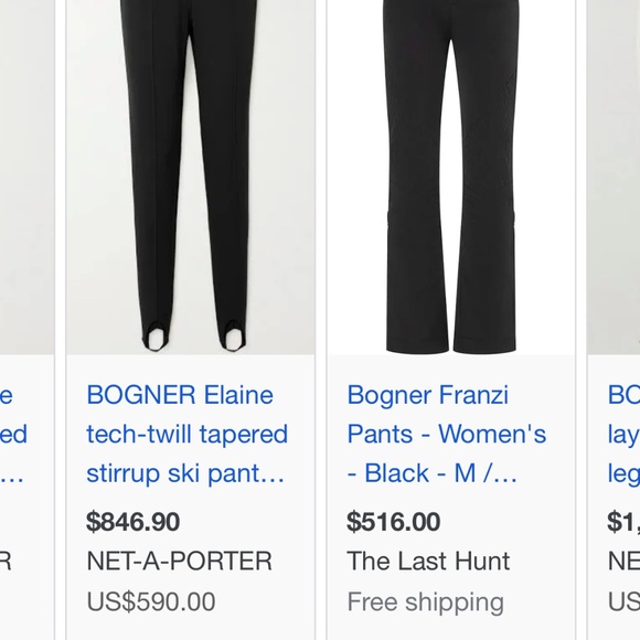 Vintage bonger womens ski pants - fit like sz 2 - Picture 2 of 8